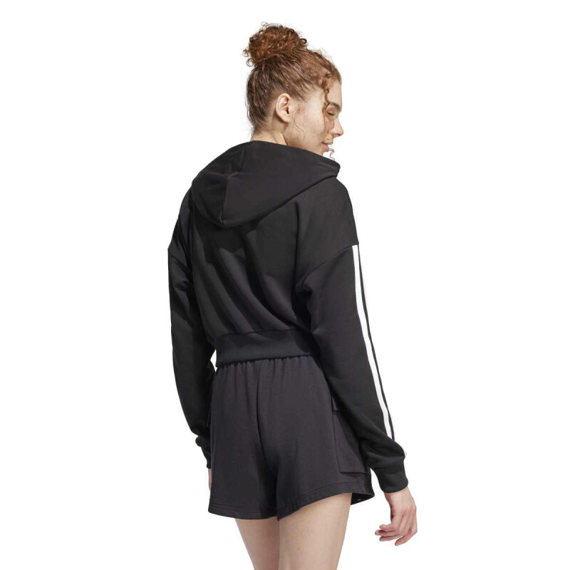 CANGURO ADIDAS W 3S FT CRO HD T Mujer JE0017 Negro-blanco