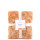 FLANNEL TRAMA DAMERO 2 PLAZAS BEIGE
