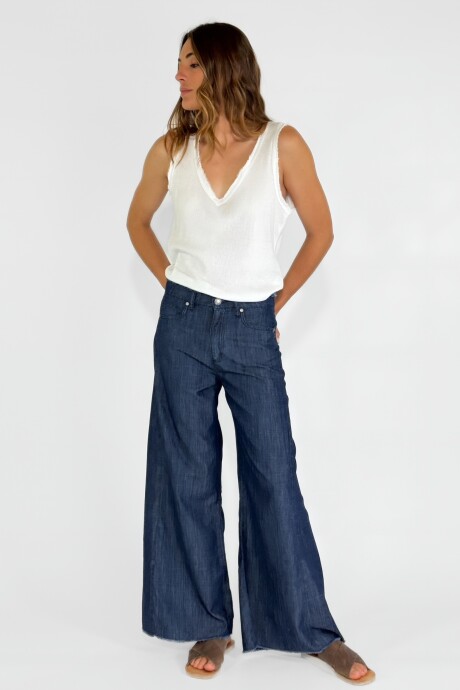 PANTALON JULIANA DENIM Azul