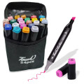 Set De Marcadores Drypens x24 Doble Punta Set De Marcadores Drypens x24 Doble Punta
