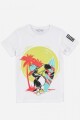 Remera m/c con estampa TUCAN BLANCO