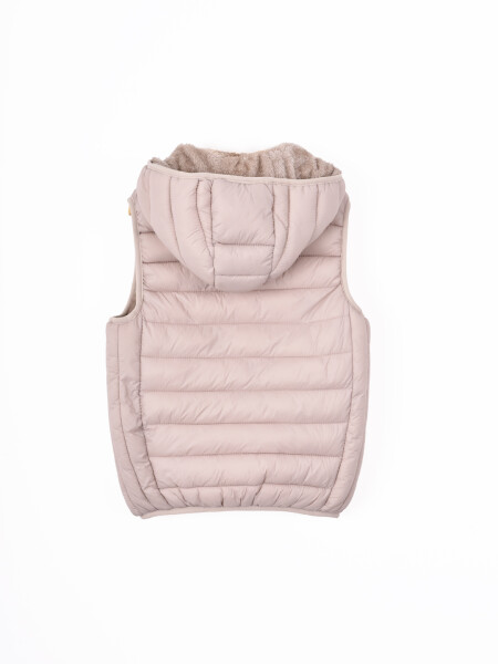 CHALECO MAKANI BEIGE OSCURO