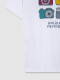 Camiseta Print Camaras Blanco