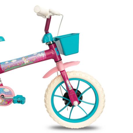 Bicicleta Infantil Verden Con Rueditas Montaña Rod 12 Violeta