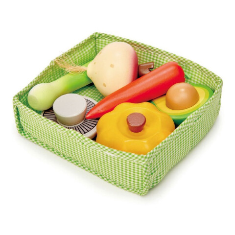 Tender Leaf Toys Caja De Vegetales Supermercado Juguete Tender Leaf Toys Caja De Vegetales Supermercado Juguete