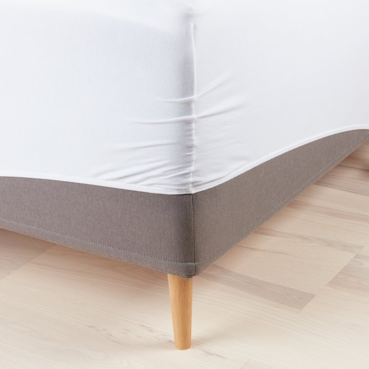 Sábana bajera jersey ELSE 140x200x30 bl - Gris 