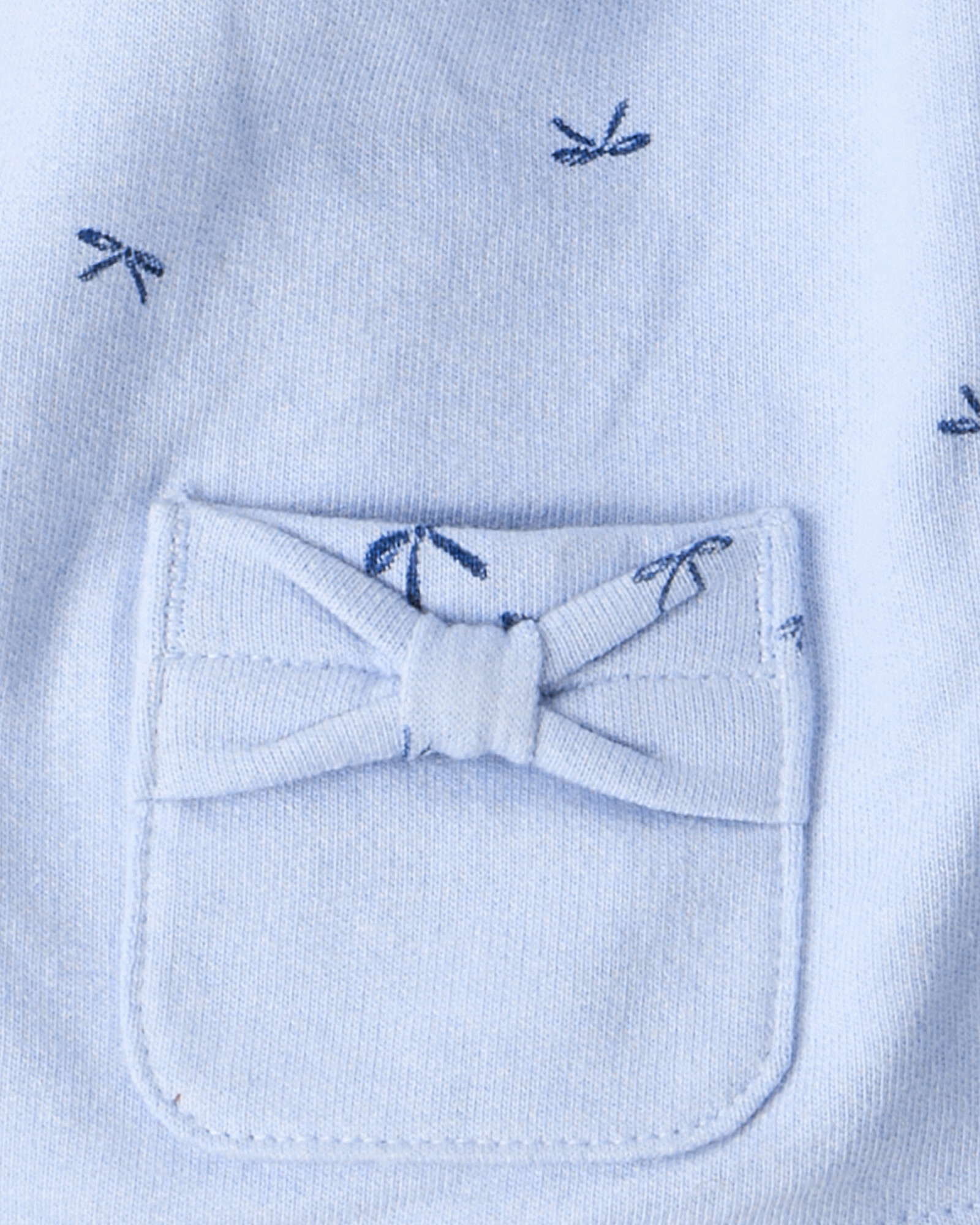Set tres piezas de algodón, chaleco, pantalón y body, diseño moños Set tres piezas de algodón, chaleco, pantalón y body, diseño moños