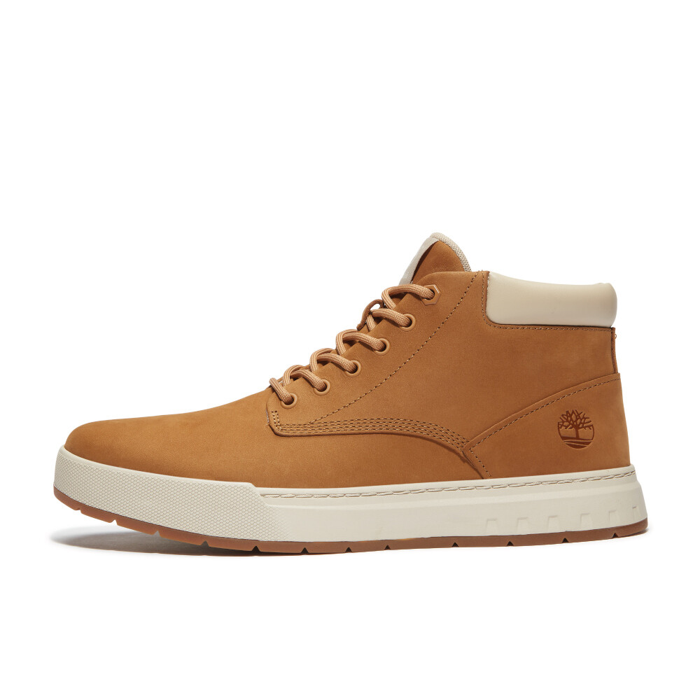 Zapatillas Mid Lace Up Hombre Md Brown Nubuck W Lt Bei