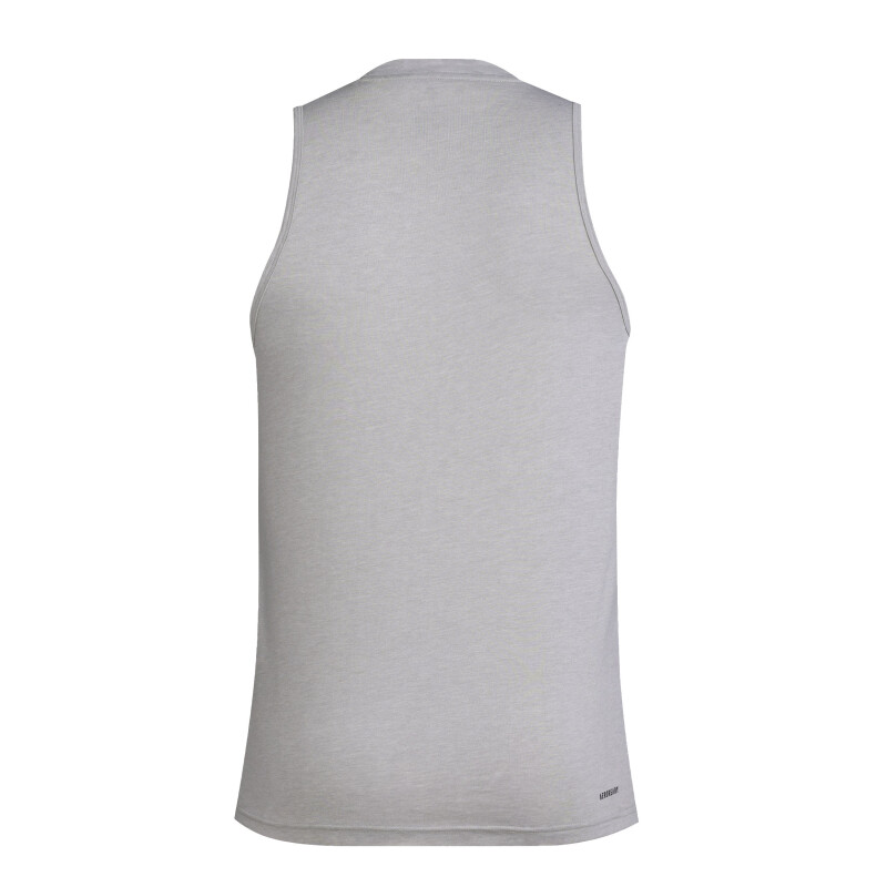 Musculosa de Hombre Adidas Train Essentials Gris - Negro
