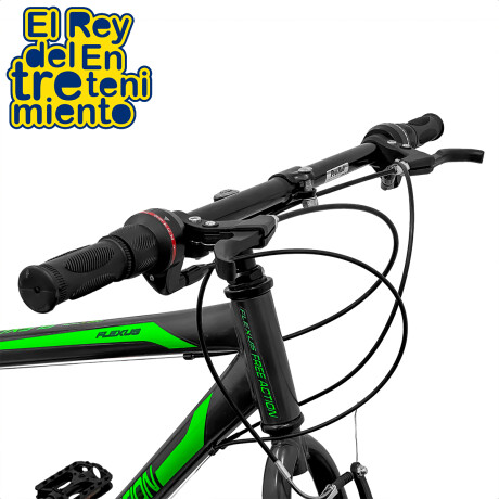 Bicicleta Montaña Rodado 29 C/ 21 Velocidad Premium Grafito/Verde