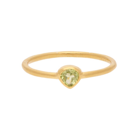 Anillo Karvik de plata 925 bañada en oro 18 K 0