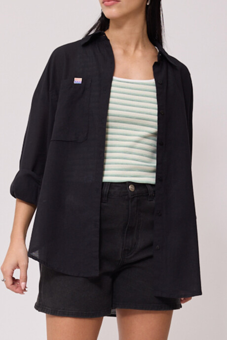 CAMISA VIONA RUSTY Negro