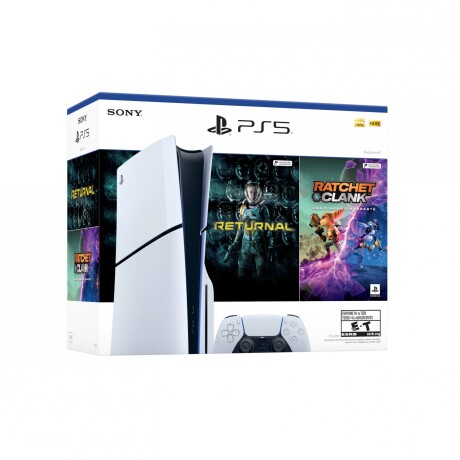 Consola Playstation 5 Slim 1tb Blu-ray + Juegos de regalo Blanco