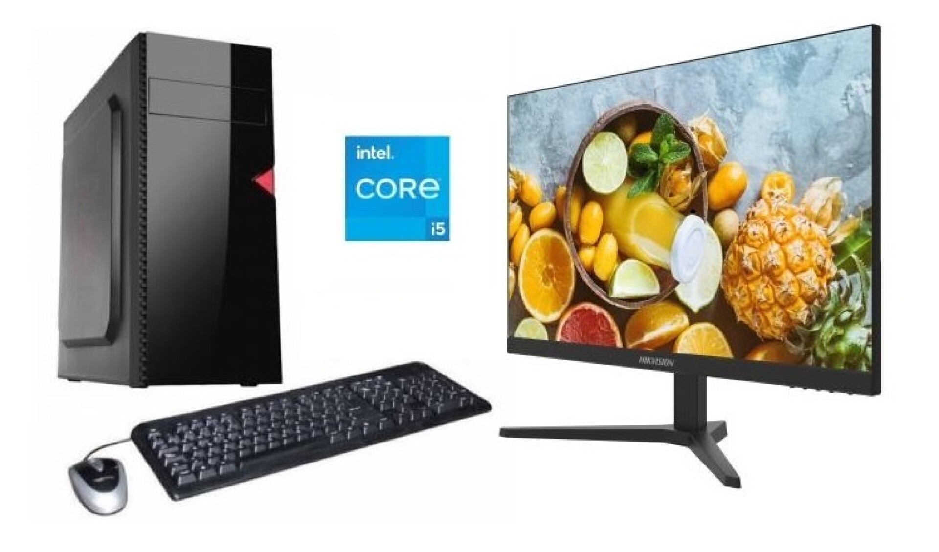 Combo Equipo Core I5 12400 + Monitor 24" Nuevos! 