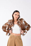 Campera Palmita MARRON