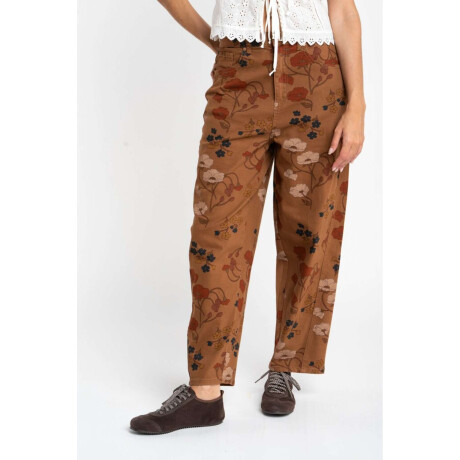 Jean Baggy Print Print