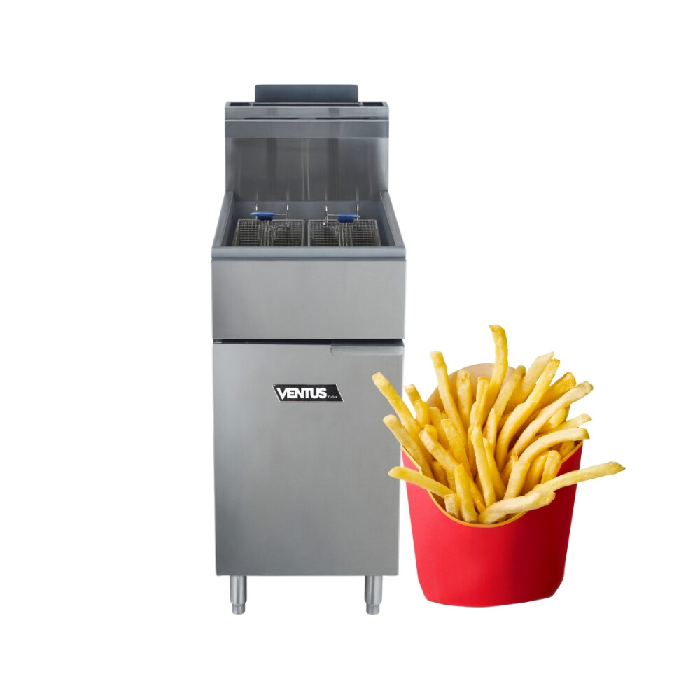 Fritador Gas Natural de Pie 18 Litros 2 Canastos Fritador Gas Natural de Pie 18 Litros 2 Canastos