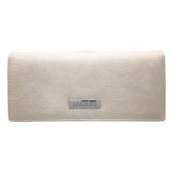 BILLETERA DE DAMA LINCOLNS 11 blancouniforme