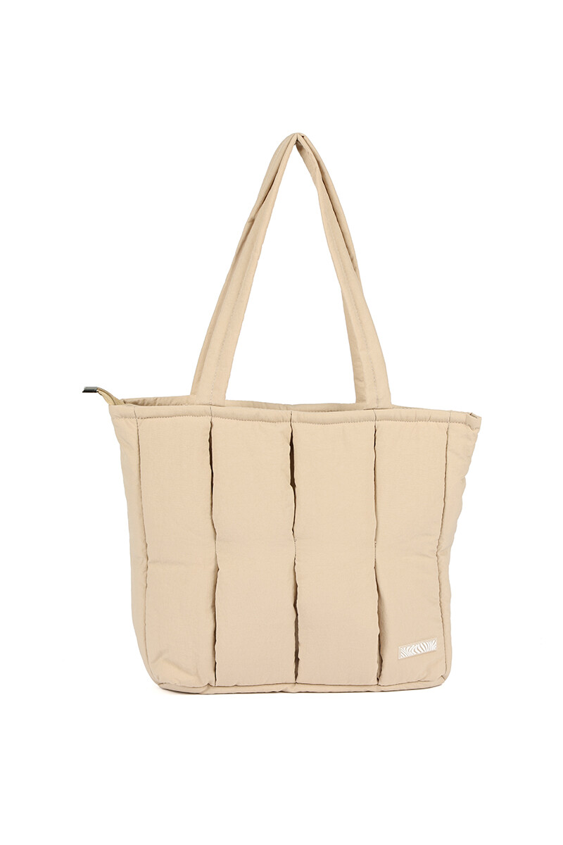 Cartera Beige
