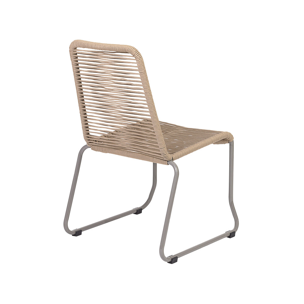 PHI PHI ACERO NATURAL-BEIGE SILLA