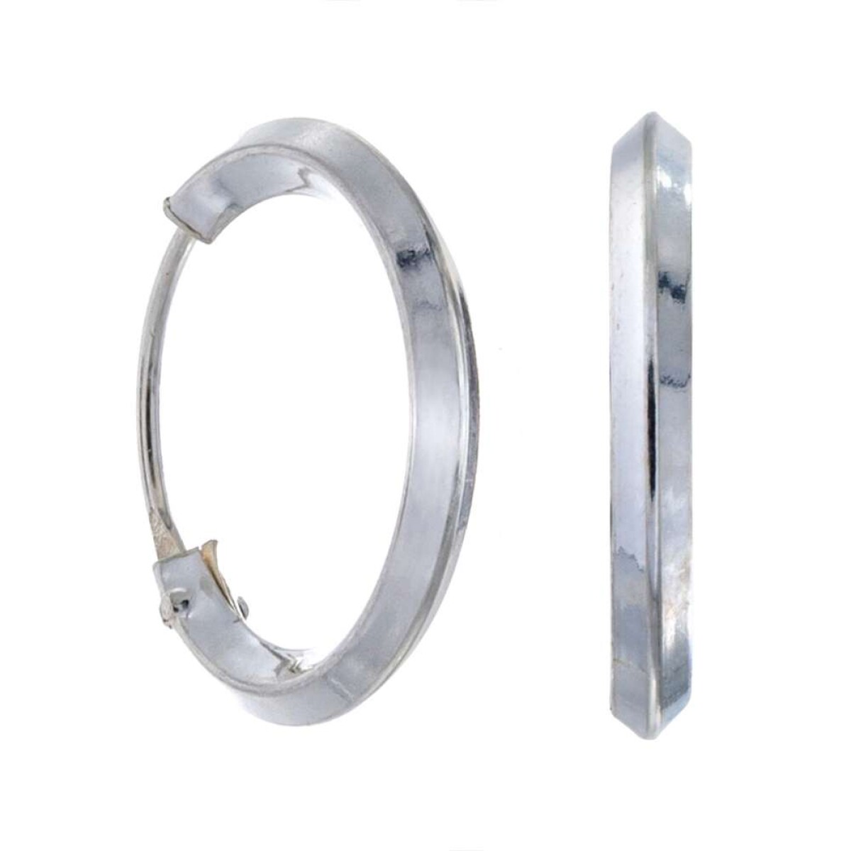 Aros de Plata 925 - Tamaño 16 Mm 