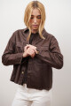CHAQUETA PECARI MARRON
