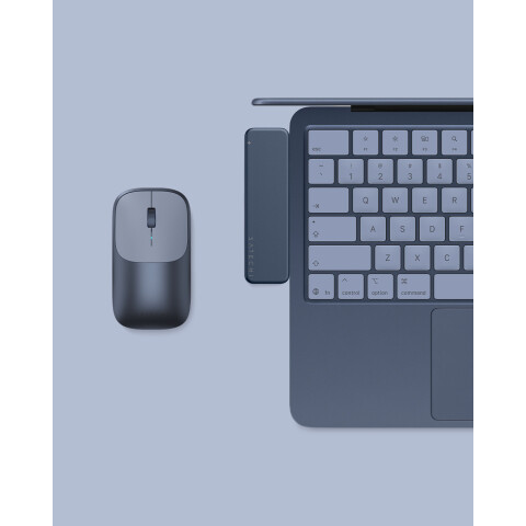 Satechi KIT Neo Hub USB-C Snap + Mouse Slim EX - Índigo Satechi KIT Neo Hub USB-C Snap + Mouse Slim EX - Índigo