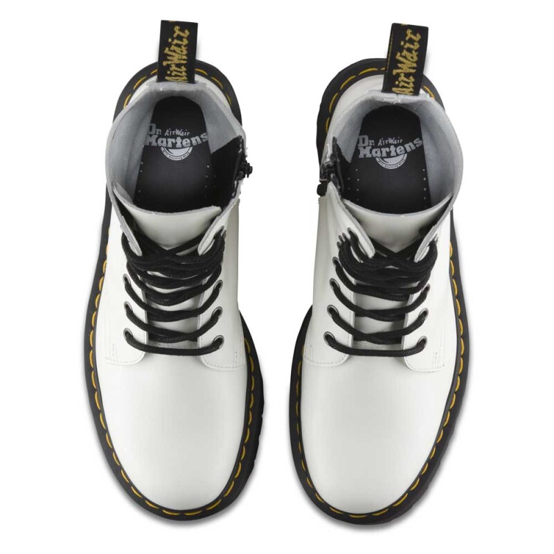 Jadon - Unisex White Polished Smooth