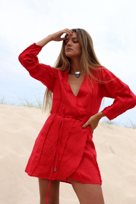 Sarong dress Rojo