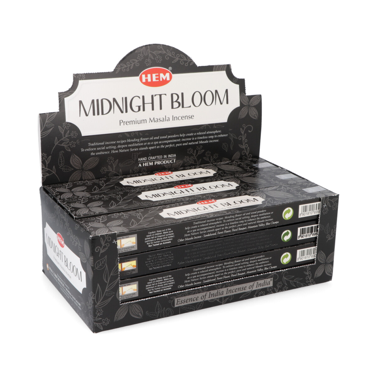 INCIENSO HEM PREMIUM 15 GR X12 - Flor De Medianoche 