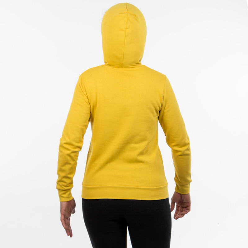 Diadora Ladies Hoodie With Zip - Mustard Mostaza