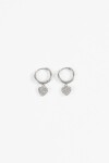 Aros dije cora strass plateado