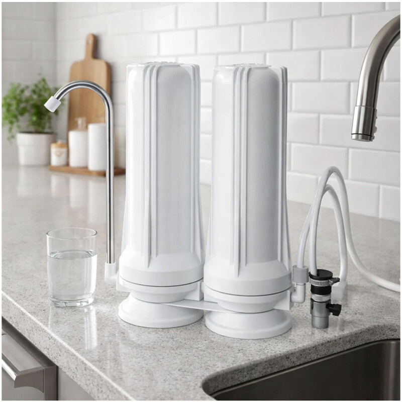 FILTRO DE AGUA DOBLE KASSEL KS_FA2 F FILTRO DE AGUA DOBLE KASSEL KS_FA2 F