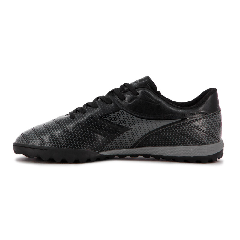 Zapato Fútbol Skipper Tf Diadora Teen Negro-gris