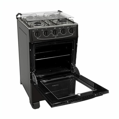 Cocina A Gas PUNKTAL PK-268B Cuatro Hornallas Capacidad 50L - Negro Cocina A Gas PUNKTAL PK-268B Cuatro Hornallas Capacidad 50L - Negro