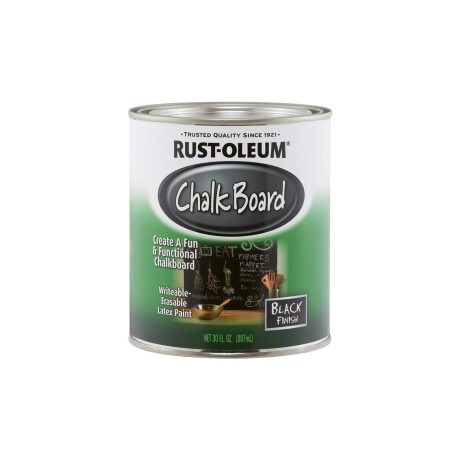 Pintura para Pizarrón Rust-Oleum Negra 887ml Pintura para Pizarrón Rust-Oleum Negra 887ml