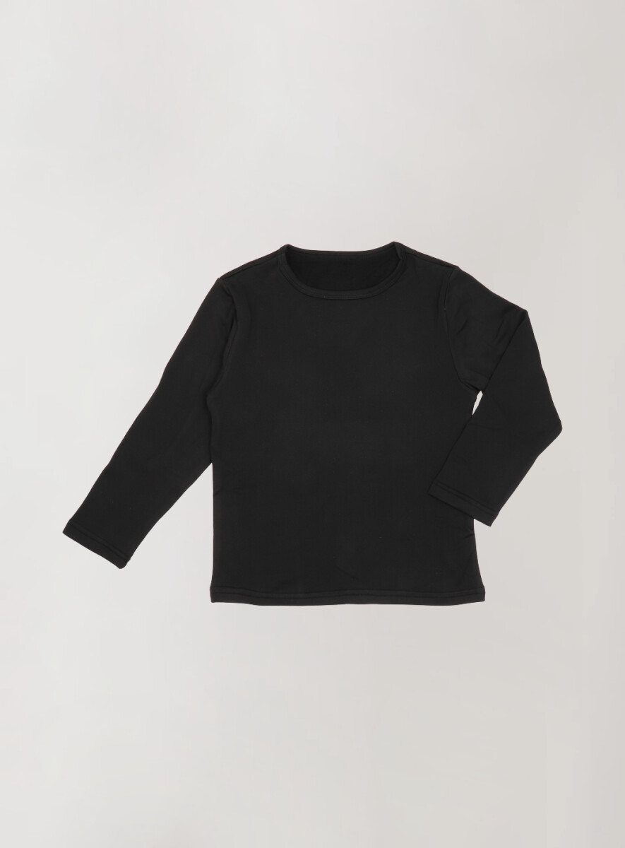 Camiseta ultra abrigo niños nai - Negro 