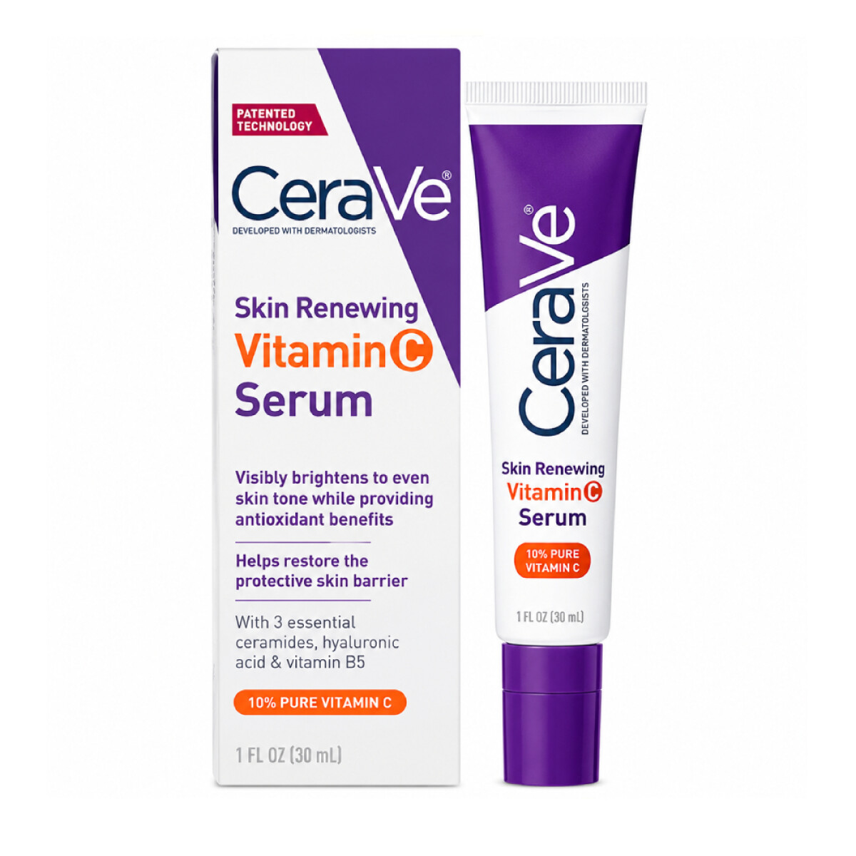 Sérum Facial CeraVe Vitamina C Antiedad 30ml 