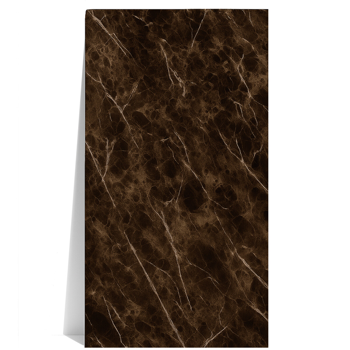 Revestimiento De Pared Placa Pvc Flexible 2.44 X 1.22mts - MARRON 