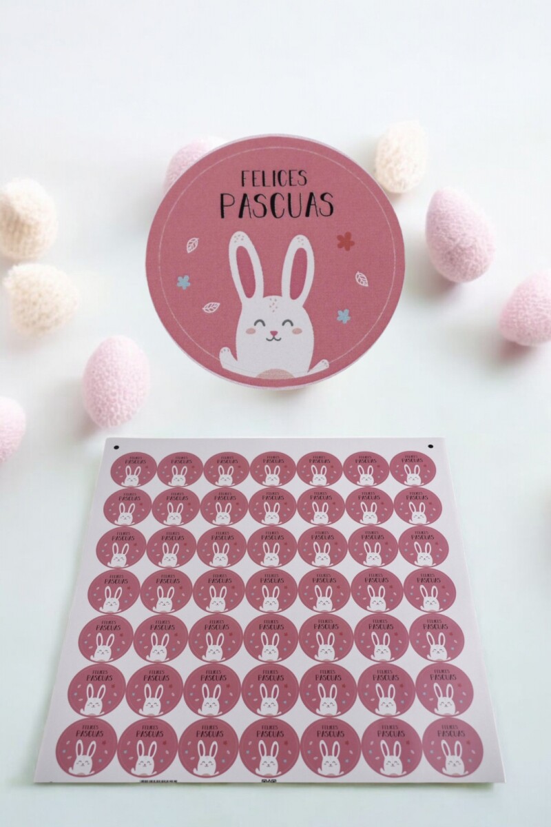Stickers pascua plancha - DISEÑO 4 