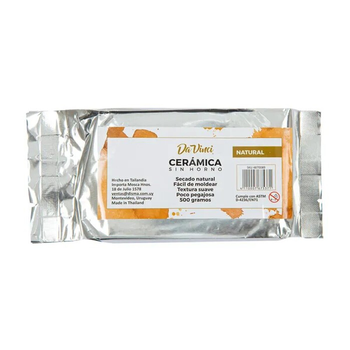 Ceramica Da Vinci 500 grs - Natural (blanca) 