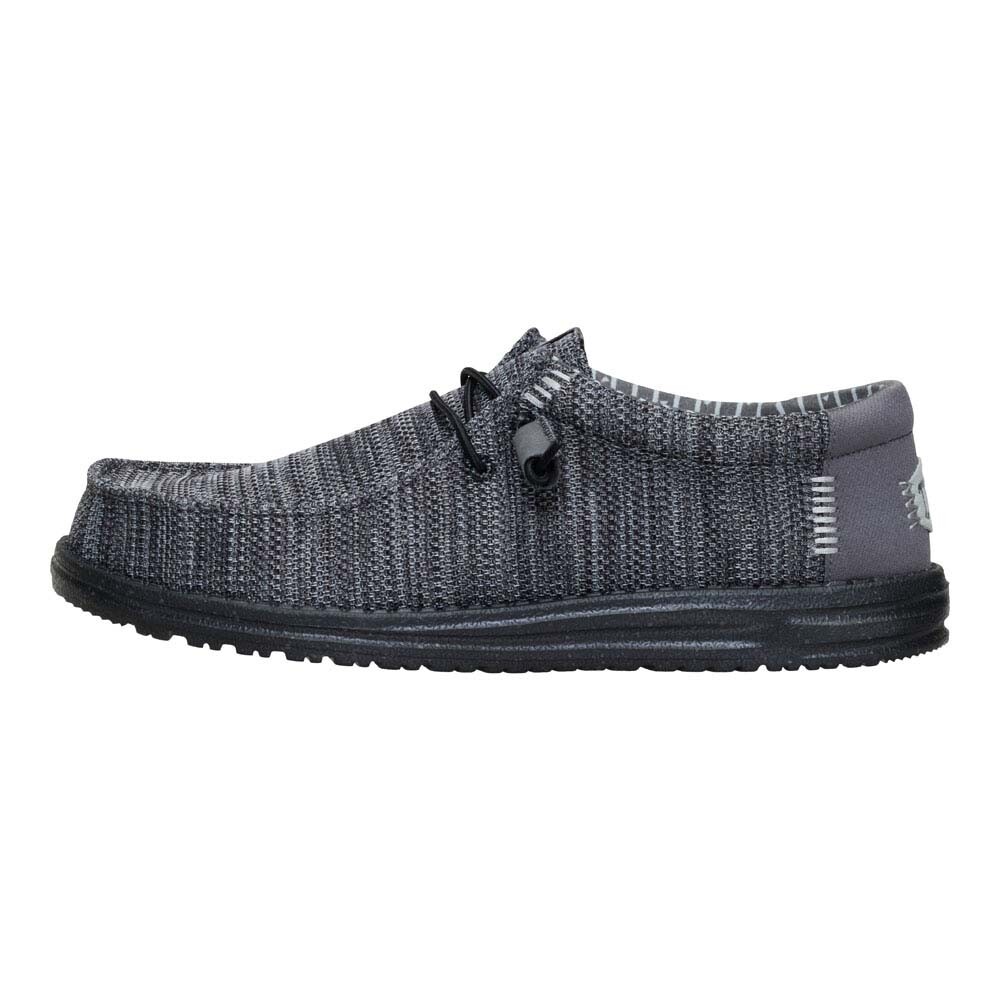 Wally Stretch Sox - Hombre Granite Grey/Black