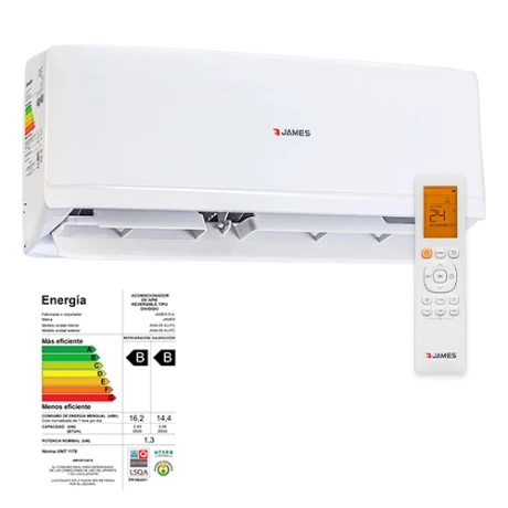 Aire Acondicionado James 9.000BTU AAM-09 Au-fc 001
