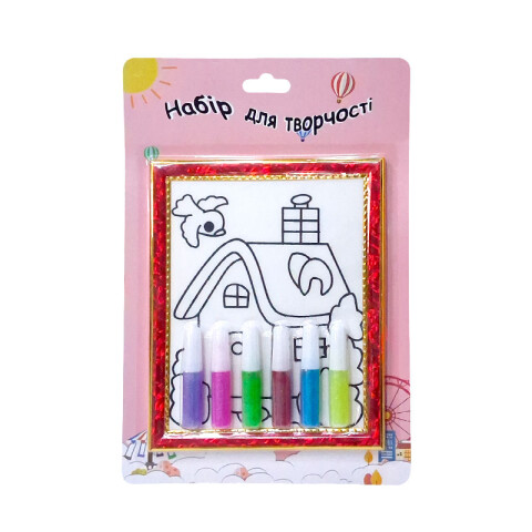 Portarretrato didáctico para colorear con accesorios Portarretrato Didáctico Para Colorear Con Accesorios