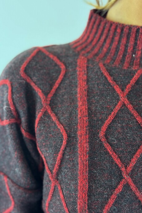SWEATER RINGO Bordo