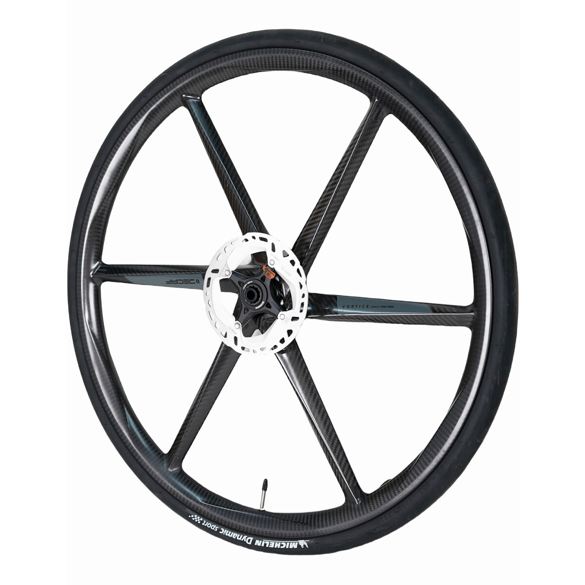 Rueda Delantera Carbono Deca 6 Rayos 