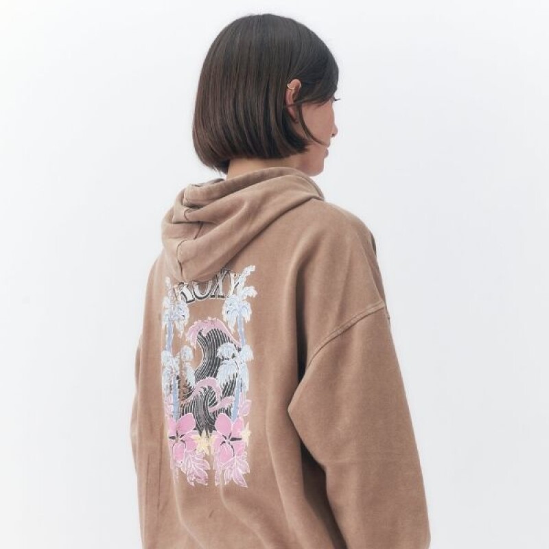Canguro Oversize Roxy Marron