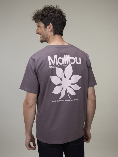 T-SHIRT MALIBU BERENJENA