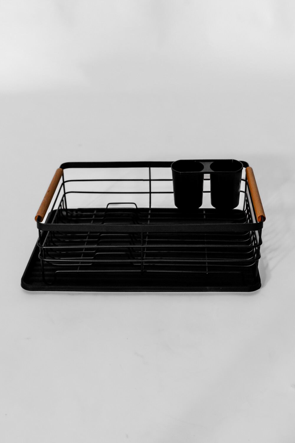 Organización Y Limpieza Escurridor De Platos Un Nivel 8 Negro