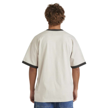 Remera MC Billabong Script Ringer Beige